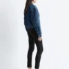 Veste en denim courte