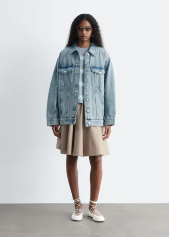 Veste en denim oversize
