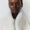 Veste en fausse fourrure