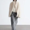 Veste en fausse fourrure