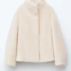 Veste en fausse fourrure