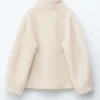 Veste en fausse fourrure