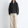 Veste en laine zippée