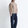 Veste en laine zippée