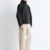 Veste en laine zippée