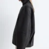 Veste en laine zippée