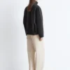 Veste en laine zippée