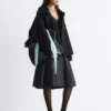 Veste oversize en laine