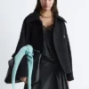 Veste oversize en laine