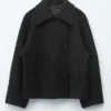 Veste oversize en laine