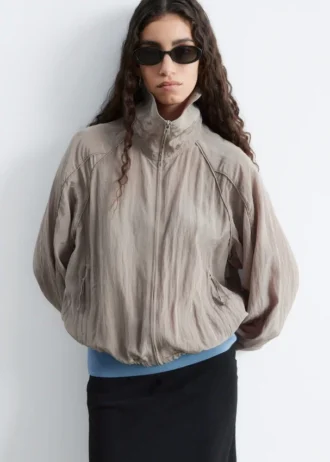Veste sportive en mélange de viscose