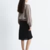 Veste sportive en mélange de viscose