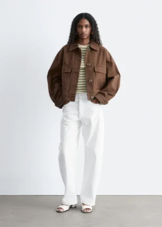 Veste utilitaire en coton