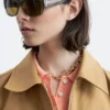 Veste utilitaire oversize à cordon de serrage