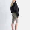 Veste zippée en sergé
