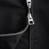 Veste zippée en sergé